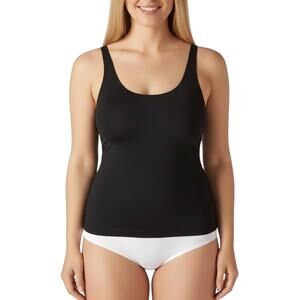 Ruby Ribbon Second Skin Scoop Neck Smoothing Cami Black NWT Size 32